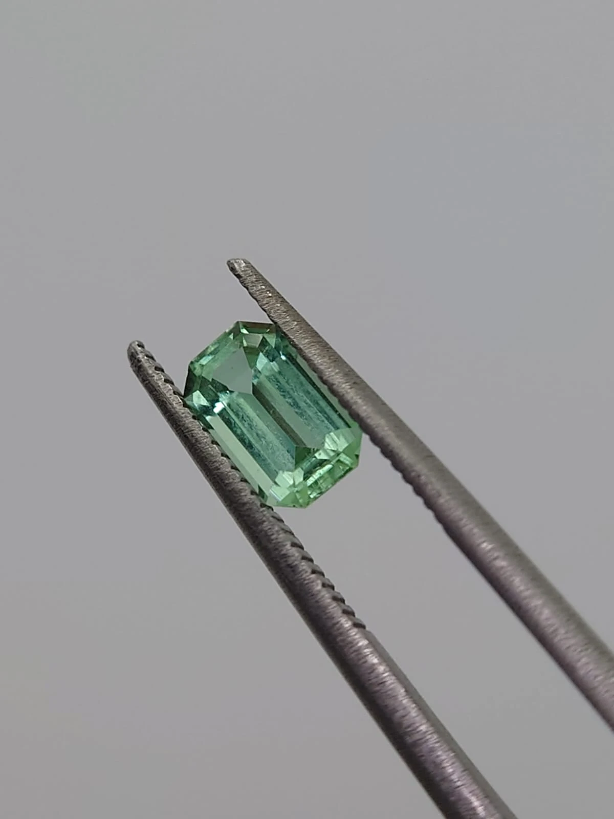 0.77ct Natural Tourmaline Emerald Shape Loose Gemstone from Afghanistan — view 1